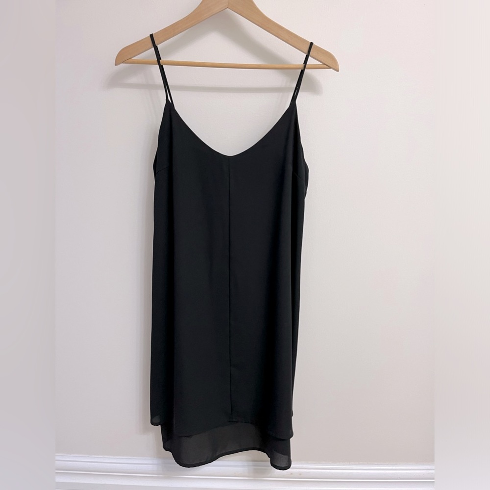 For Sienna Women’s Black Mini Dress, Size Large
